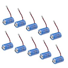10x DOM Protector Lithium Batterie 14250M 3,6V 1/2 AA Schließanlage/Zylinder