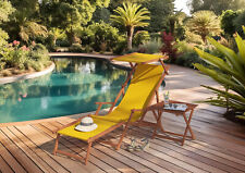 Holz-Liegestuhl Zubehör nach