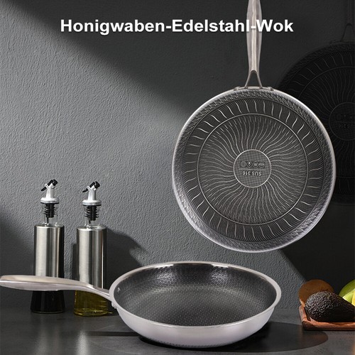 Edelstahl-Bratpfanne
