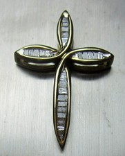 Kreuzanhänger 10 Karat