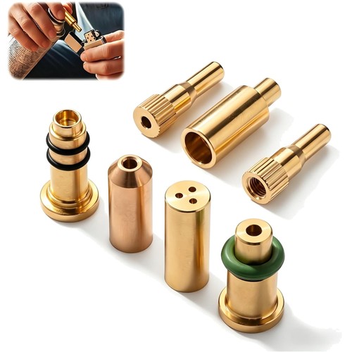 Gas nachfülladapter set für - gas,