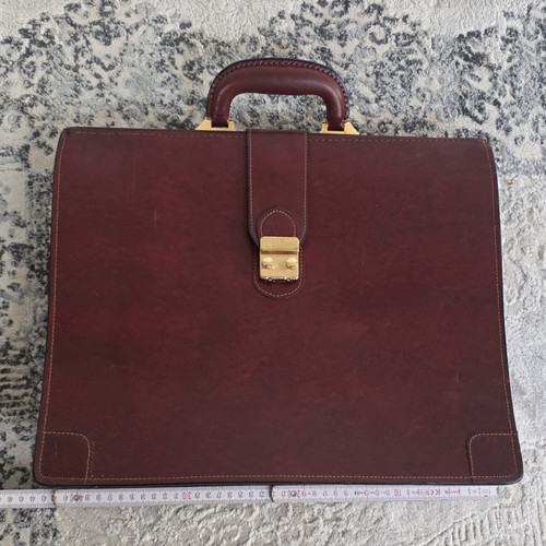Aktenkoffer aus leder - leder, in