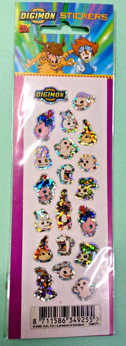 Rar digimon sticker ovp 2000 - rar,