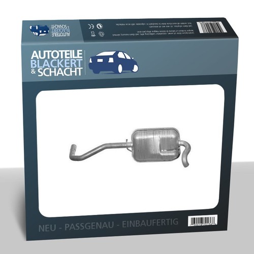 Auspuff endtopf für lupo - auspuff, i