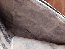 Tinyboy-hbq moderner Designer-Teppich kurzflor grau/beige 160x200cm - 1518/2605