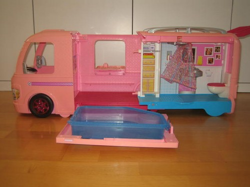 Barbie camper fbr34 wohnmobil - barbie,
