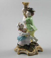 Porzellanfigur Gruppe Ständer
