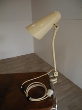 50er Hala Klemmleuchte  Tischleuchte Schreibtischlampe Mid Century Vintage
