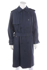 BURBERRYS´ Trenchcoat Vintage mit Gürtel 50 blau