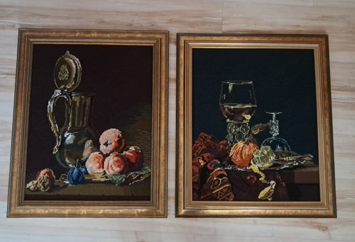 Gobelin bilder handarbeit - 2,