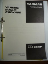 x 251 Yanmar B50 -2  Ersatzteilliste parts list Ersatzteilbuch