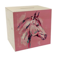 Pferdekopf im Aquarellstil