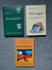 3 Plattdeutsche Bücher Geschichten Hagen Hinrich Gerken Konvolut Sammlung 