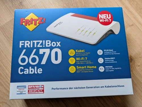 Fritz box 6670 - fritz!box, cable