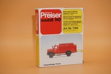 Preiser spur 1184 - spur, h0