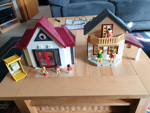 Playmobil schule und wohnhaus - schule,
