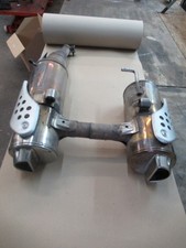 BMW F 650 GS R13 ABS EZ02 Auspuff Schalldämpfer Endtopf Rechts Links Hitzeschutz