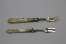 Antikes massives Silber Paar