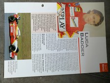 Für Liebhaber und Sammler: Formel-1-Sammelkarte - Luca Badoer