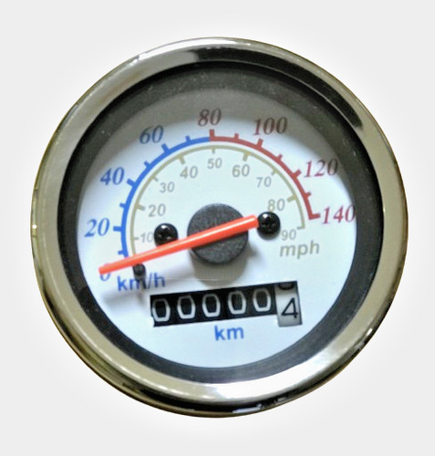 Tacho tachometer weiss - tacho,