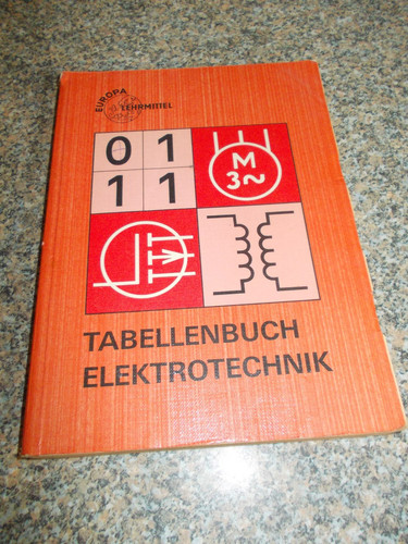 Tabellenbuch elektrotechnik - tabellenbuch,
