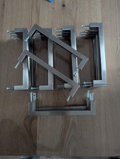 27x Edelstahl Möbelgriff 160mm / Schrankgriffe mit Schrauben