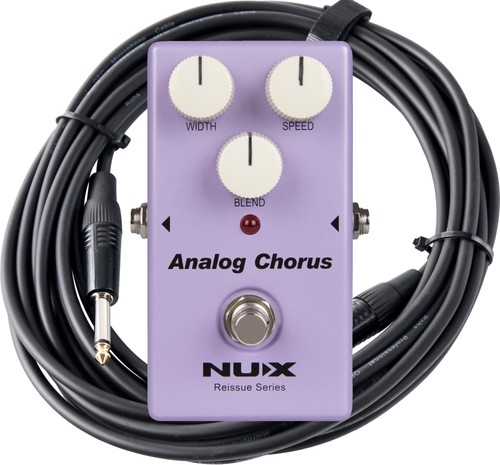 Nux analog chorus effektpedal - nux,