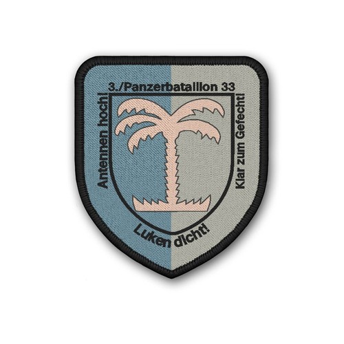 Patch panzerbataillon 33 - patch,