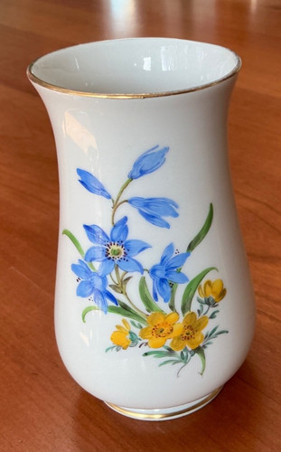 Meissen porzellan vase blumen - porzellan,