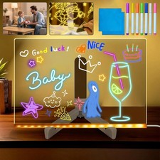 LED Notiztafel mit  7 Farben