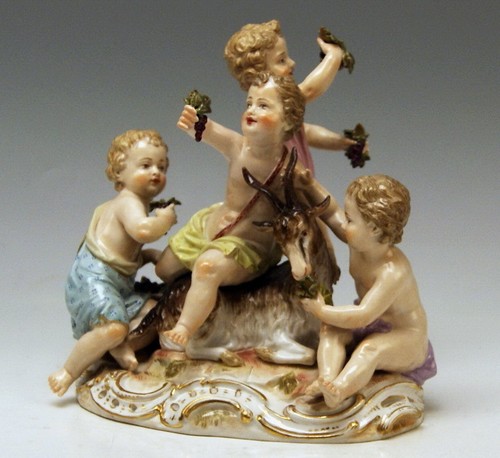 Meissen figur gruppe herbst - meissen,
