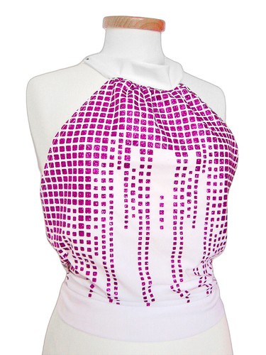 Neckholder glizer top weiß - glizer,