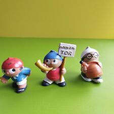 Mainzelmännchen Figuren 3 Stück ZDF Goebel 1977 - 1978 Sammlerobjekt