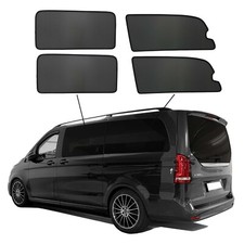 Sonnenschutz für Mercedes V-Klasse lang 2014 - 2024 mit Ausstellfenster SUNCLIP
