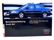 Audi A4 Betriebsanleitung Bedienungsanleitung (Ausgabe 07.1995) deutsch