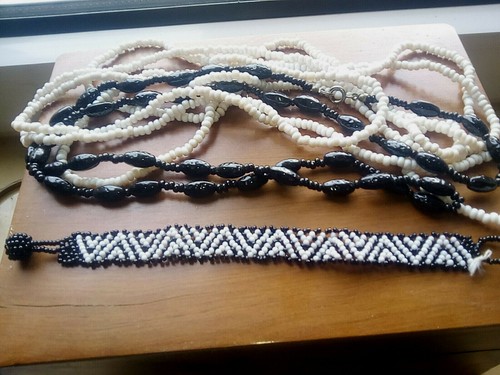 Set perlen ketten - perlen-ketten, aus