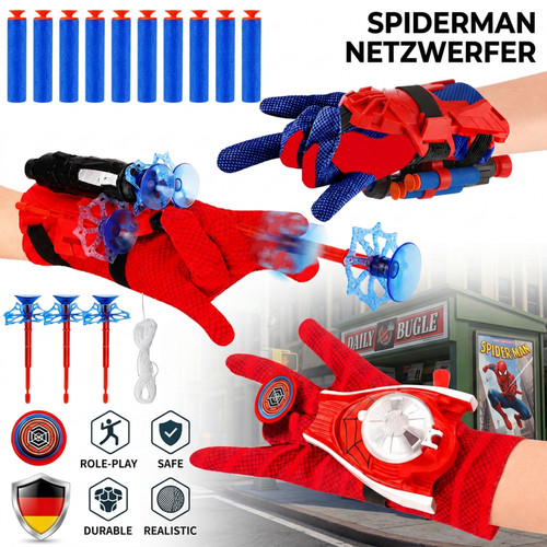 Spiderman web handschuh set - spiderman, handschuh-set