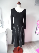 langes festliches Strickkleid mit schwingendem Rock Bodyflirt Gr. 32/34 NEU!