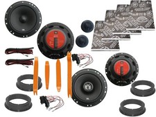 JBL Lautsprecher komplett Set für VW Golf 6 Tür vorn + hinten + Dämmung + Hebel