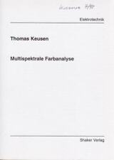 Multispektrale Farbanalyse [Broschiert] [1996] Thomas Keusen Shak