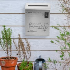 Retro Blechbriefkasten Büro