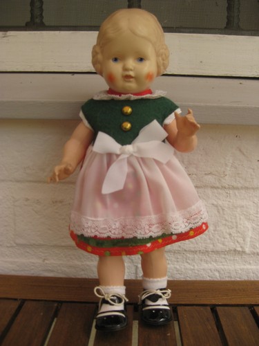 Alte schildkrötpuppe bärbel - schildkrötpuppe,