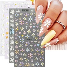 Nagelsticker blumen frühlings - nagelsticker,