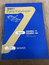 Iseki Teilekatalog SSM60-F M
