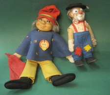 2 x altes Spielzeug Figuren