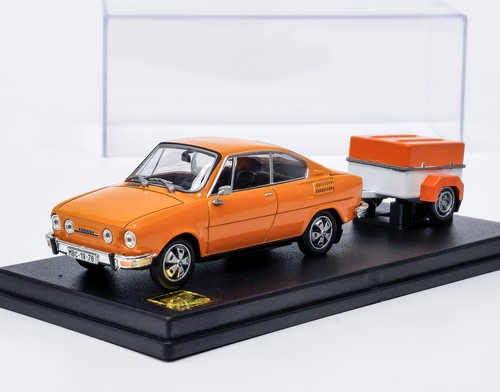 Skoda 110 orange - +, wohnmobil