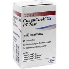 COAGUCHEK XS PT Test 24St