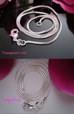 Schlangenkette Venezianer Figaro Kette 925 Silber PL 40 45 50 55 60 65