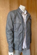 BELSTAFF Centaur Original Lederjacke Gr. L grau Rarität!  - Zustand TOP!