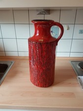 Keramik Bodenvase Carstens Tönnieshof Europa 7652-45 Henkelvase 70er Jahre